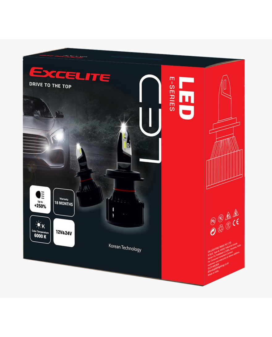 EXCELITE LED LAMP HB3/HB4 6000K (E3)